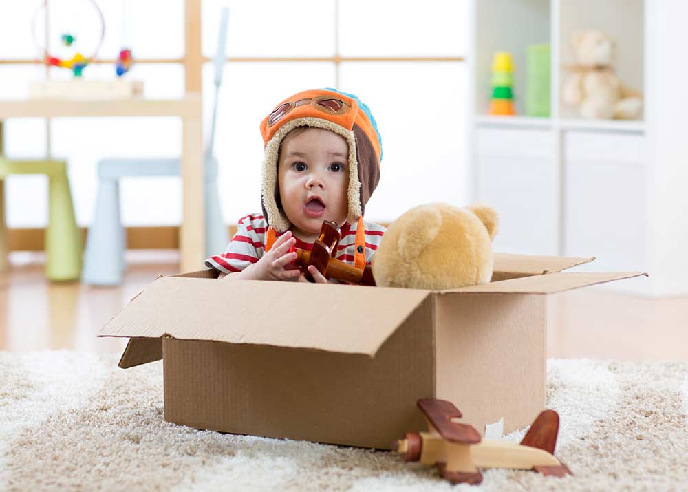 Prendre l'avion avec un bébé